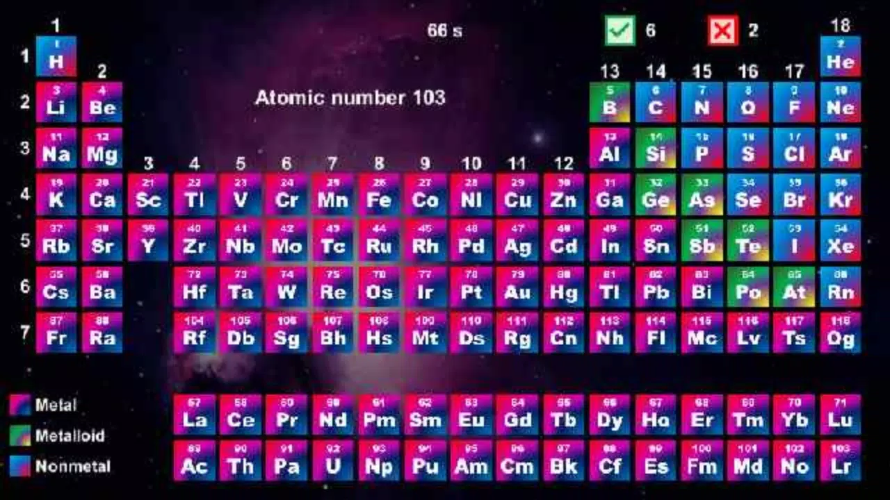 Periodic Table - Quiz Game應用截圖第3張