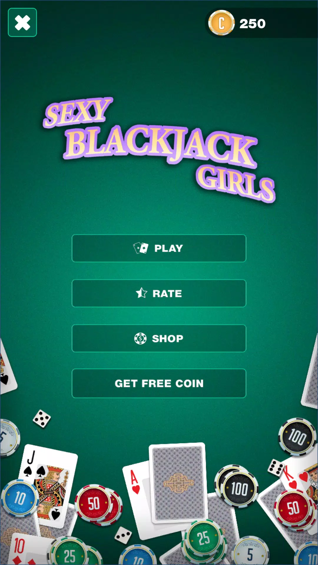 Sexy blackjack girls: make 21 Schermafbeelding 0