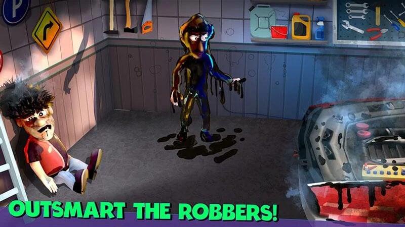 Scary Robber Home Clash 스크린샷 2