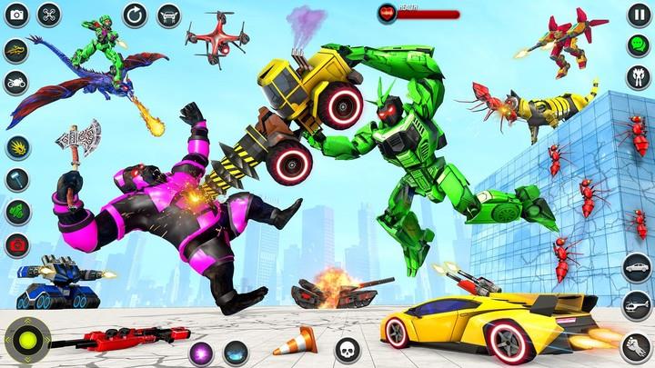 Dino Robot Games: Flying Robot ภาพหน้าจอ 3