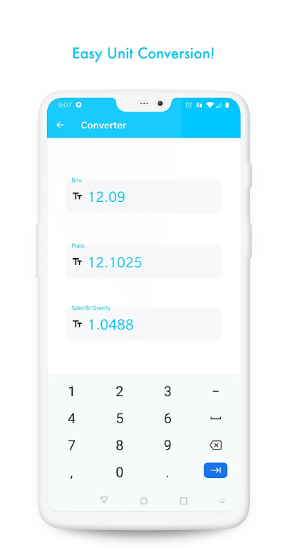 Simple ABV Calculator Capture d'écran 1