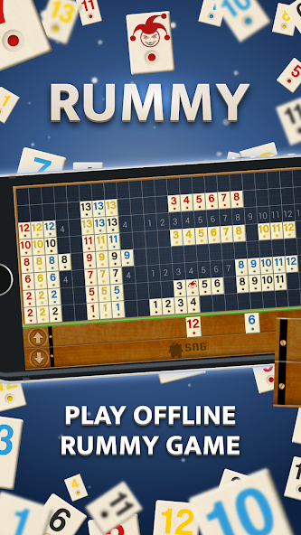 Rummy - Offline Board Game Mod 스크린샷 0