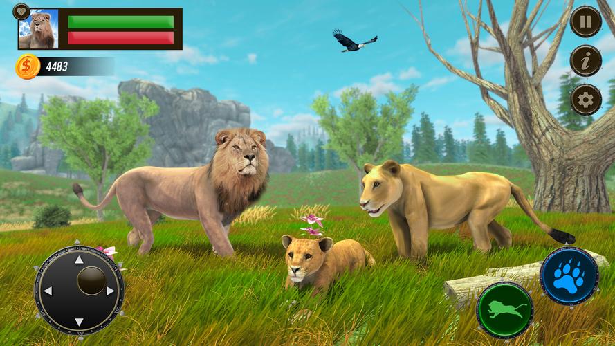 Jungle Kings Kingdom Lion Capture d'écran 0