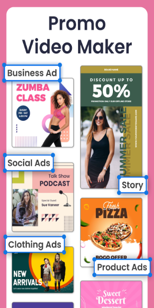 Marketing Video Maker Ad Maker Capture d'écran 0