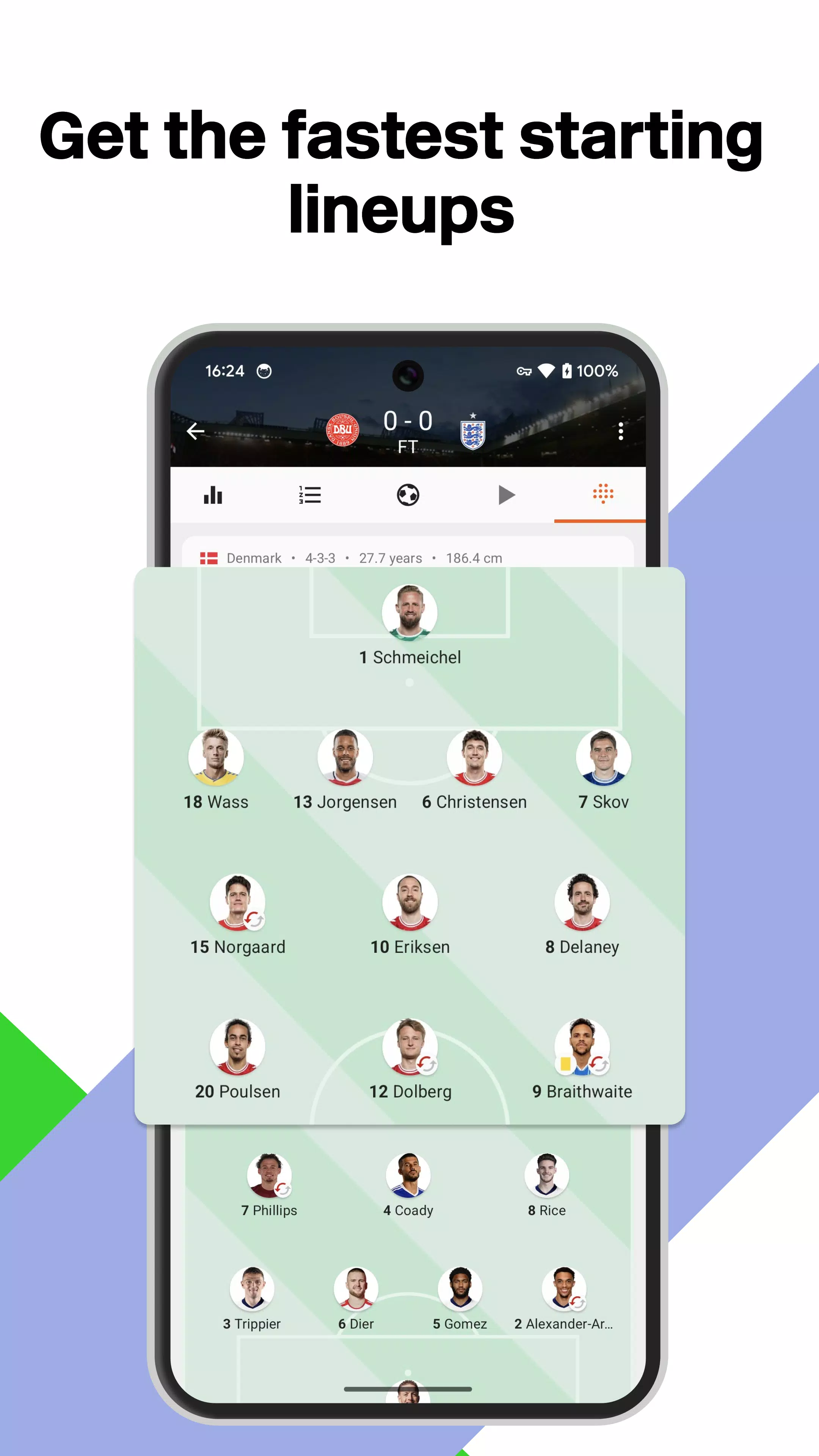 Forza Football - Live Scores स्क्रीनशॉट 1
