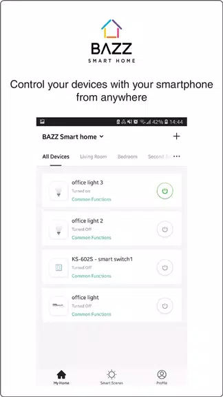BAZZ Smart Home Ekran Görüntüsü 0