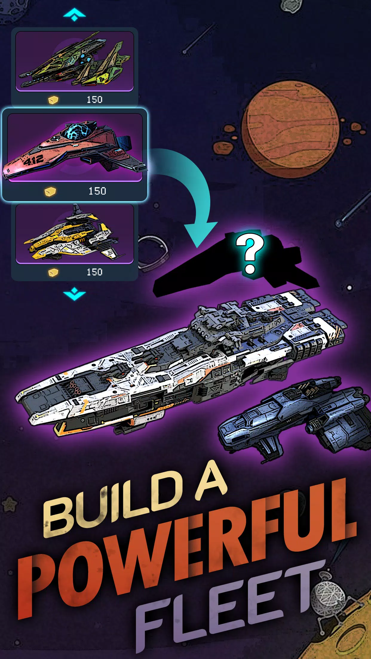Space Venture: Idle Game Schermafbeelding 3