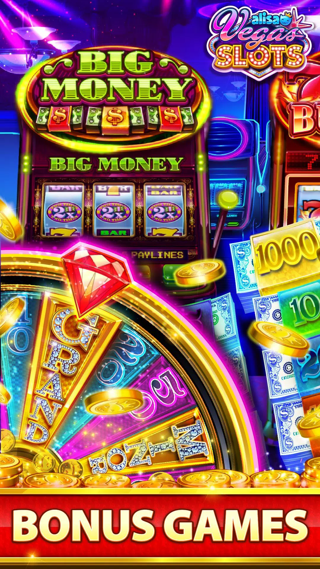 VEGAS Slots by Alisa –Free Fu Ảnh chụp màn hình 0