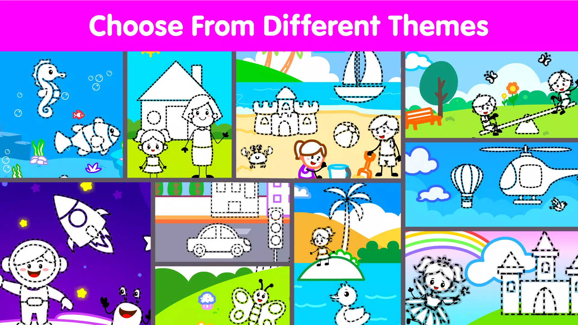 Kids Drawing & Coloring Book স্ক্রিনশট 2