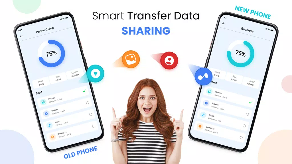 Transfer All Data - PhoneClone應用截圖第0張