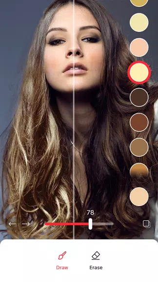 Changer Couleur de Cheveux - c Capture d'écran 0