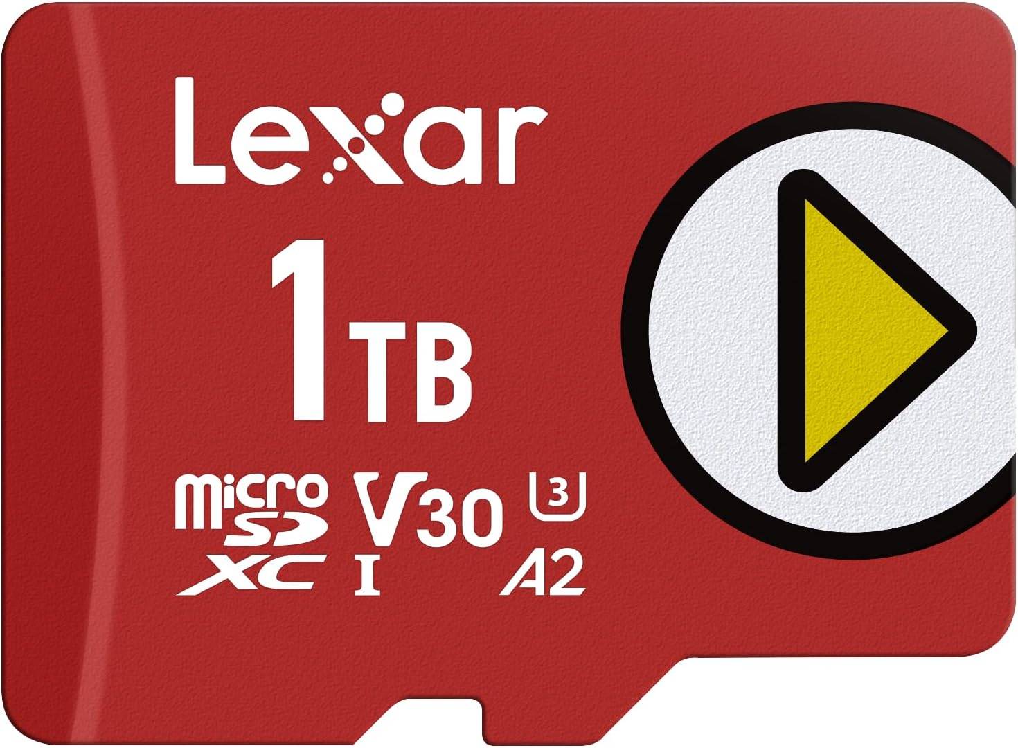1 TB de cartão microSD LeXAR para convés de vapor e troca agora com 50% de desconto