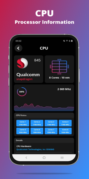 G-CPU: Subaybayan ang CPU, RAM, Widget