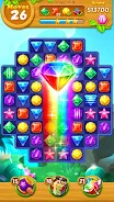 Schermata Jewels Track - Match 3 Puzzle 1