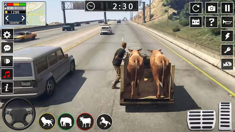 Animal transport truck games Screenshot 3