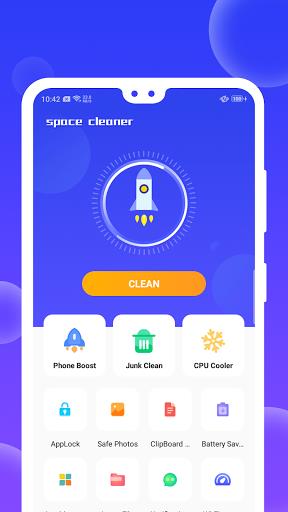 Super Space Cleaner ဖန်သားပြင်ဓာတ်ပုံ 1