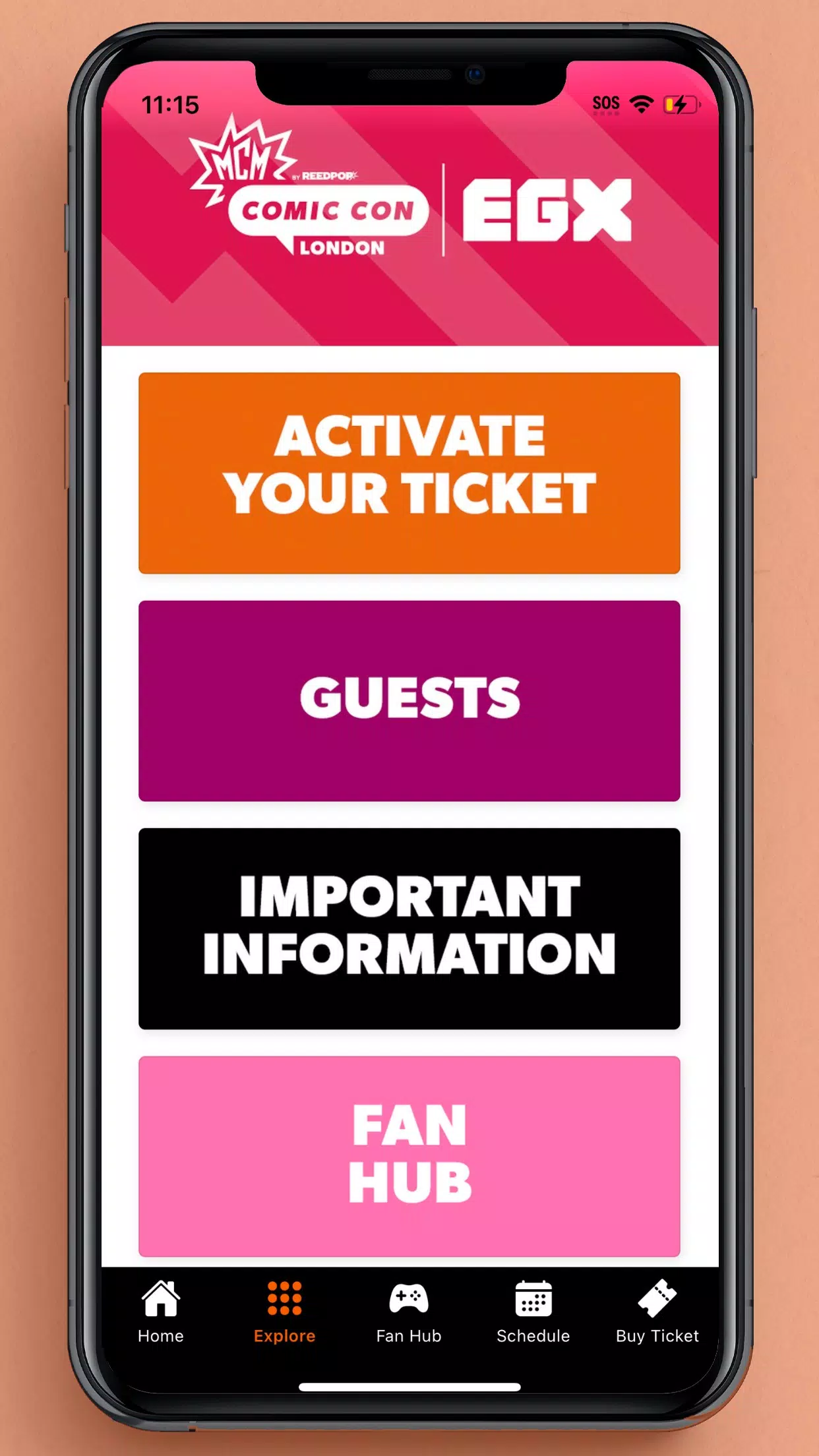 MCM Comic Con X EGX London Captura de tela 2