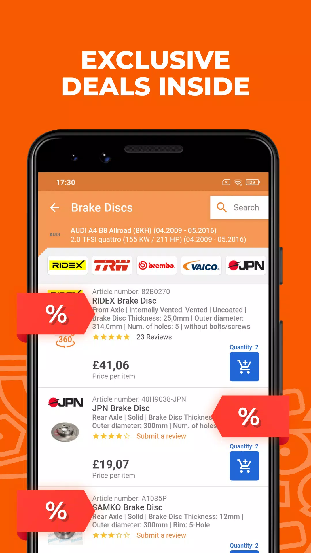 AUTODOC: buy car parts online应用截图第3张