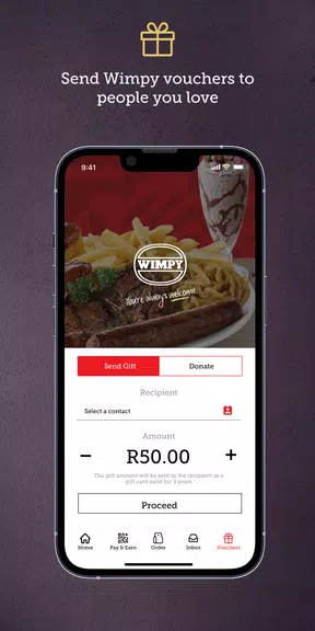 Wimpy Rewards App স্ক্রিনশট 1