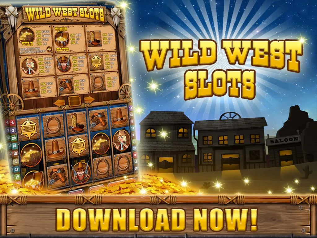 Wild West Slots Bonanza Captura de tela 1