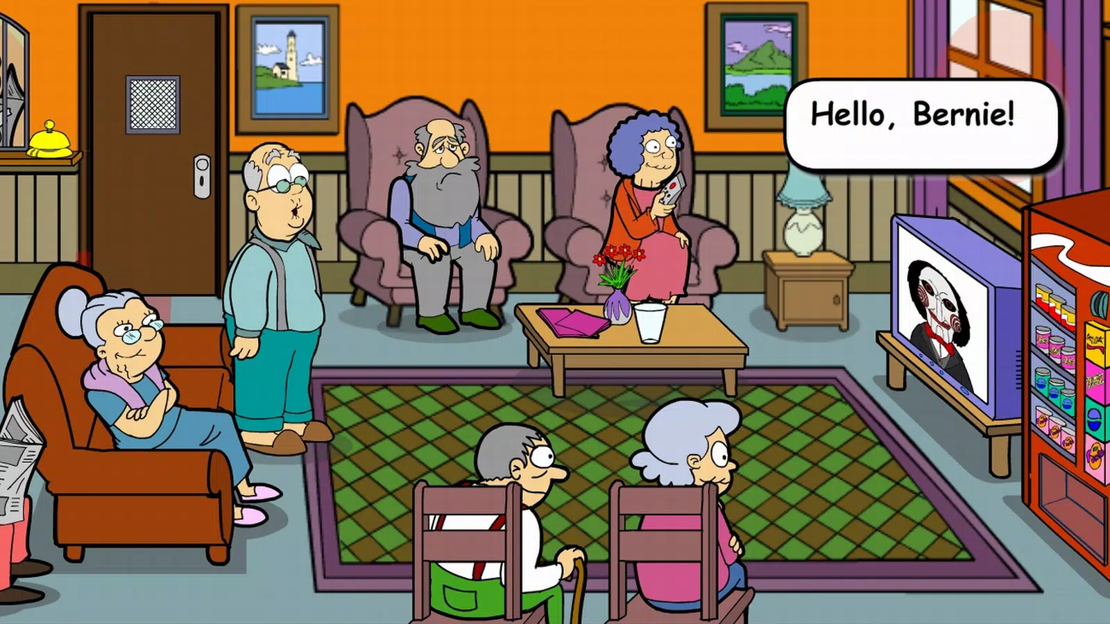 Grandpa Brickson Saw Trap 스크린샷 0