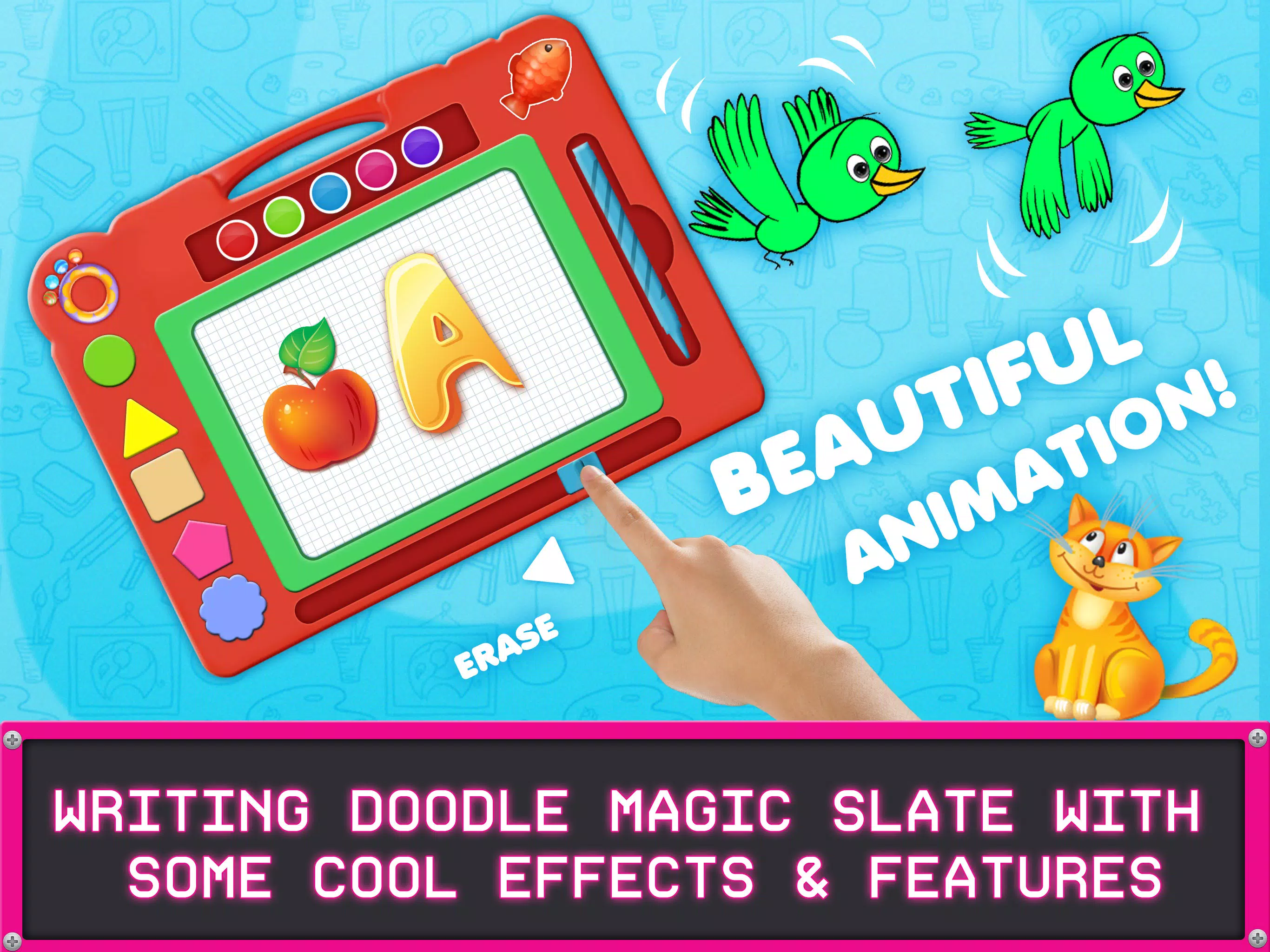 Kids Magic Slate Drawing Pad Tangkapan skrin 2