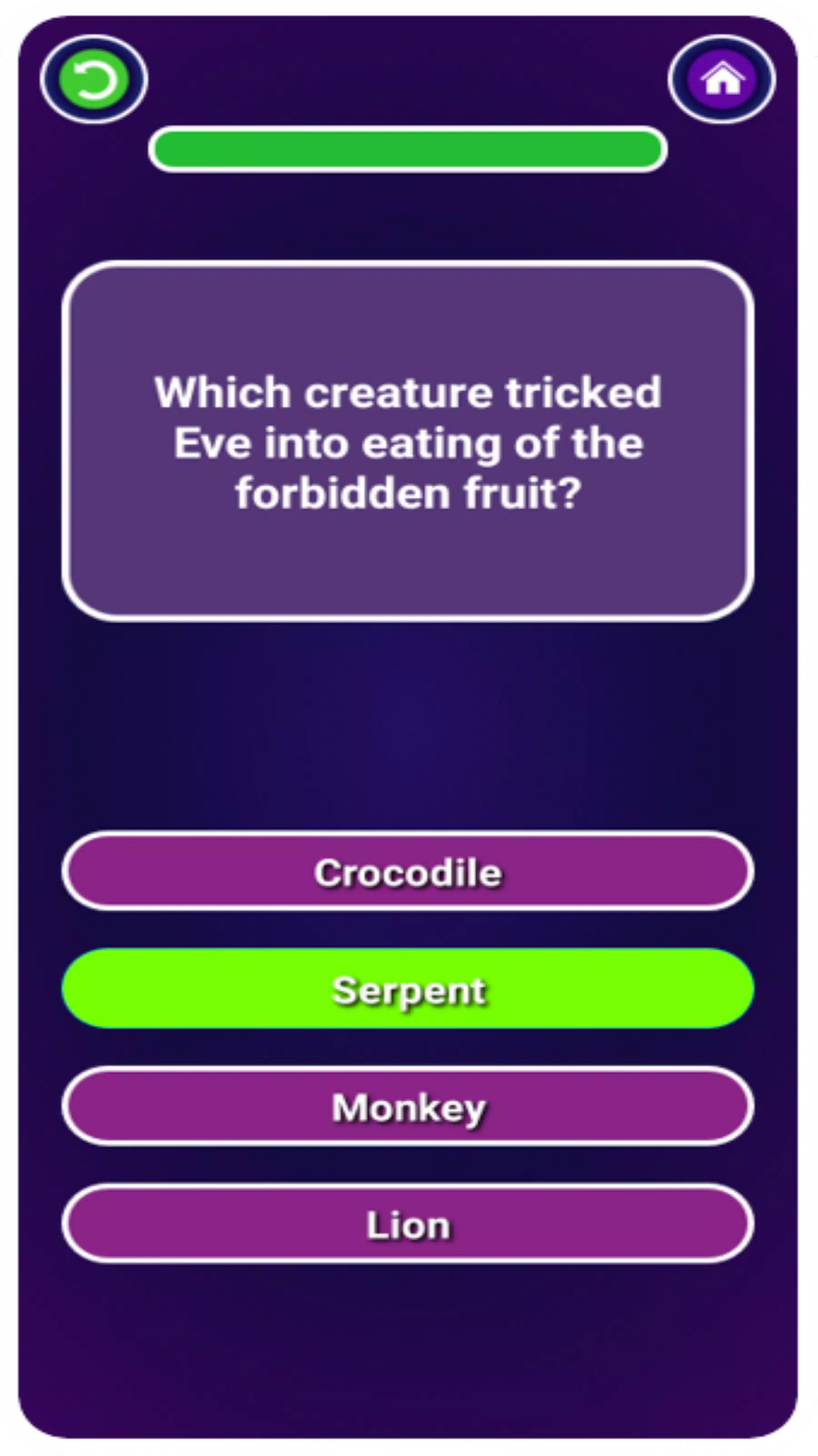 Bible Quiz & Answers Screenshot 3