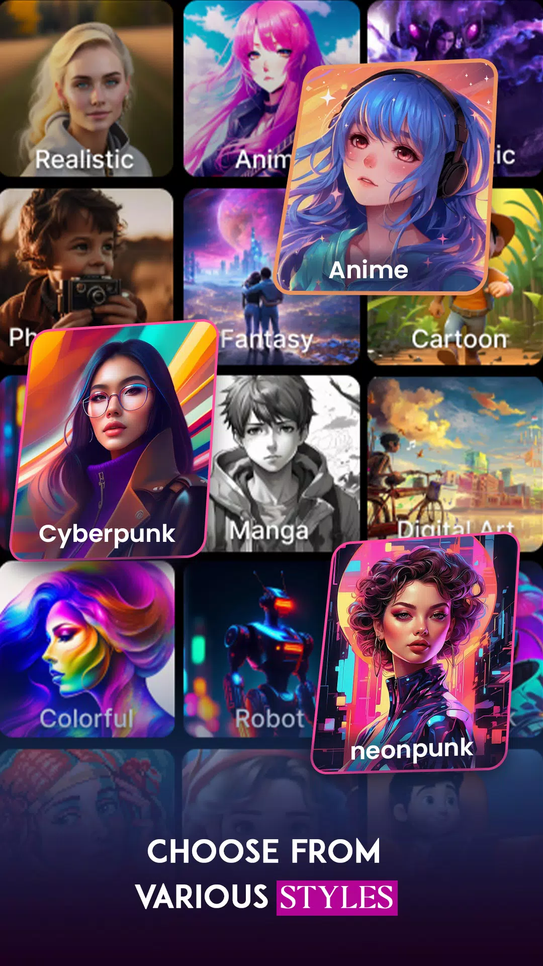 AI Art - AI Image Generator Tangkapan skrin 1