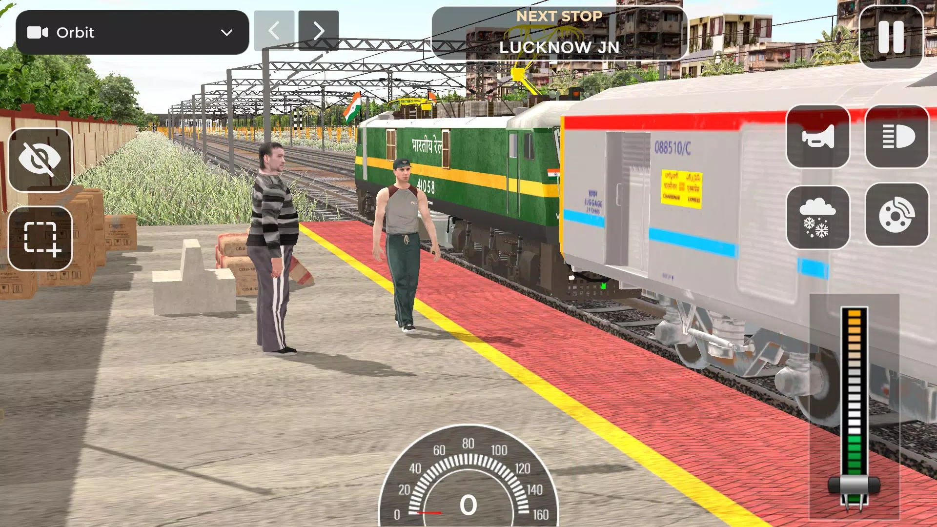 Indian Railway Train Simulator 스크린샷 1