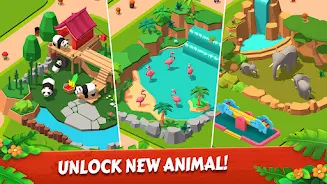 Zoo Tile - Match Puzzle Game スクリーンショット 1