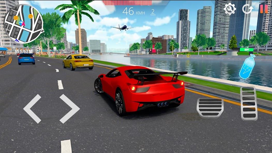 Car Real Simulator Mod Tangkapan skrin 0