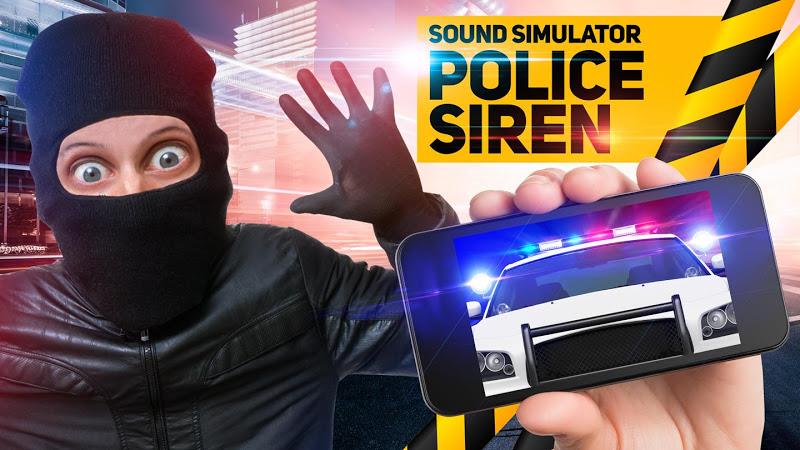 Police sound siren simulator Captura de tela 3