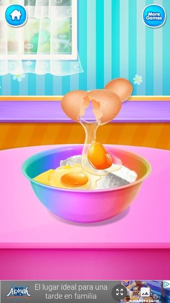 Unicorn Food - Sweet Rainbow Cake Desserts Bakery スクリーンショット 2