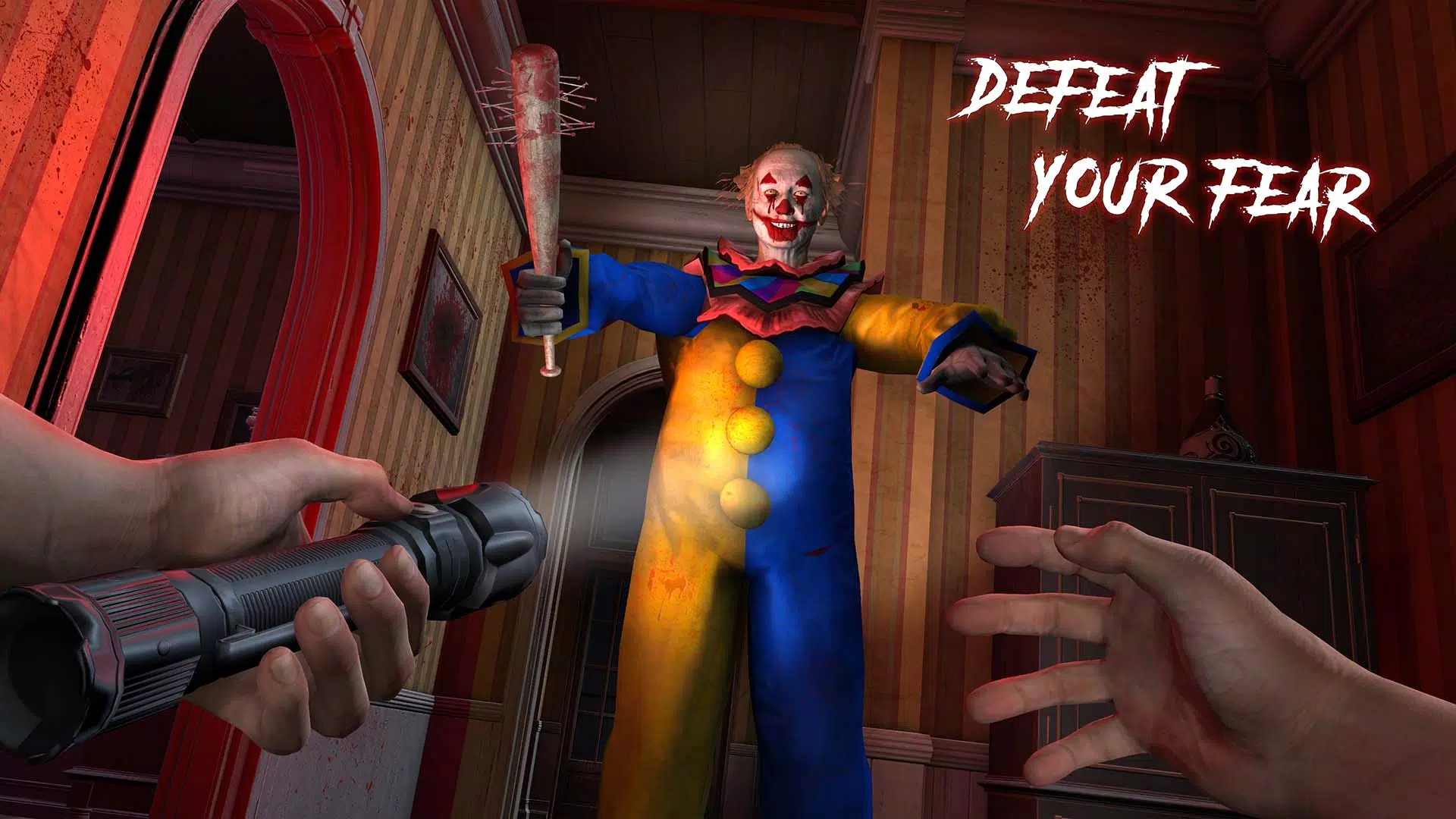 Scary Clown - Horror Game 3D Tangkapan skrin 0