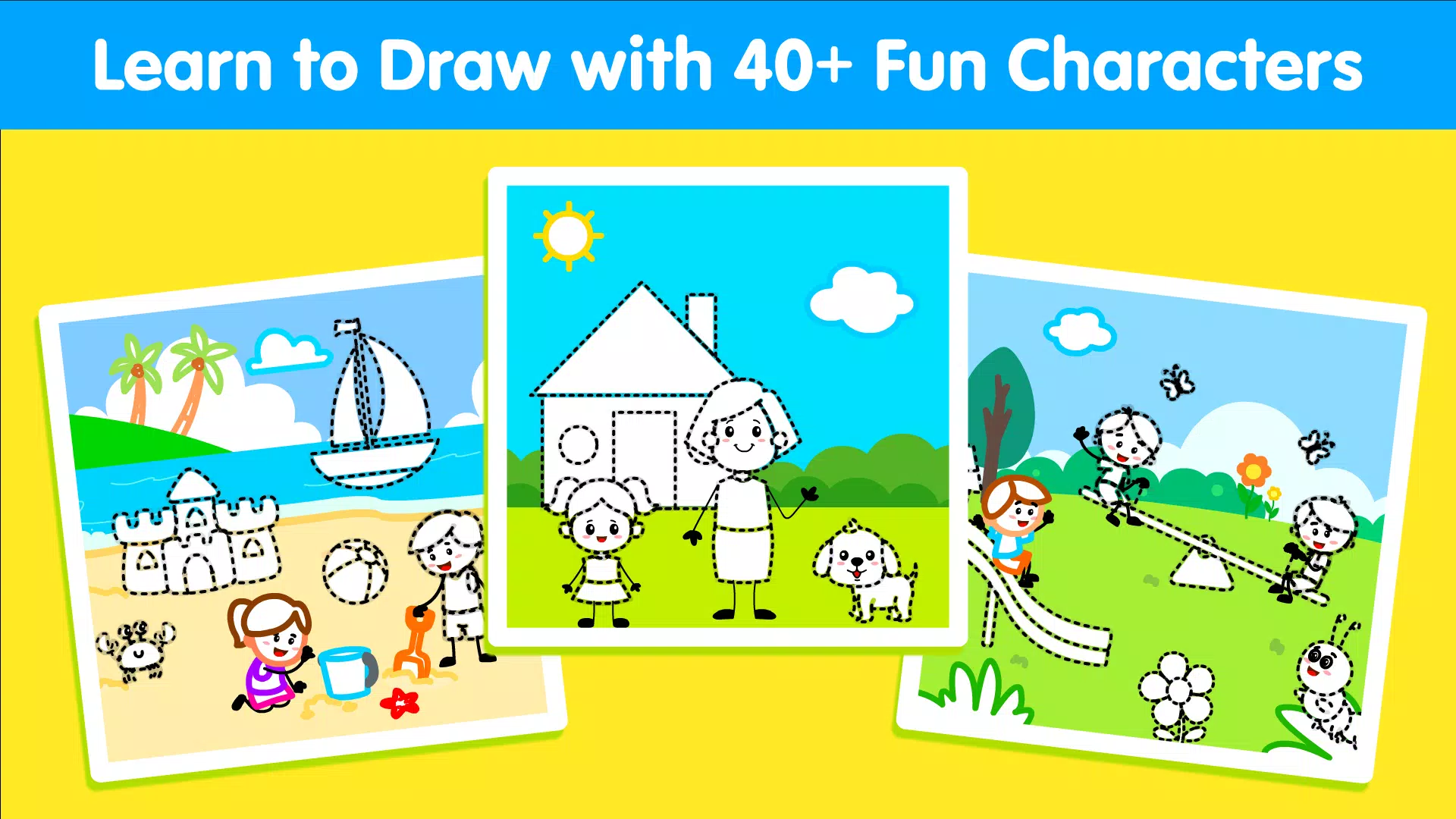 Kids Drawing & Coloring Book স্ক্রিনশট 0