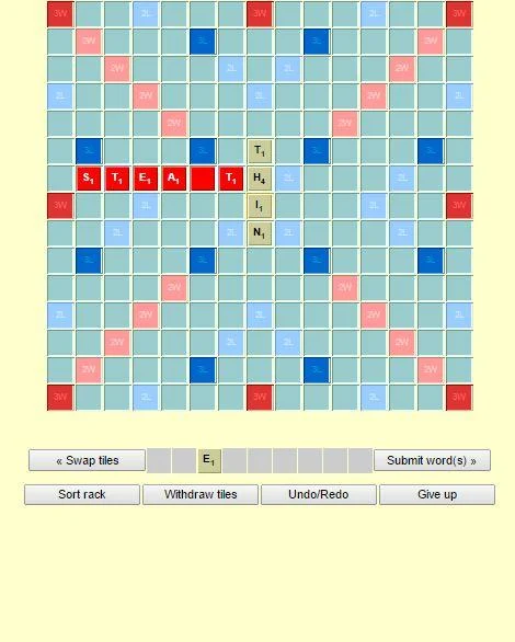 Letter Tile Solitaire Screenshot 1