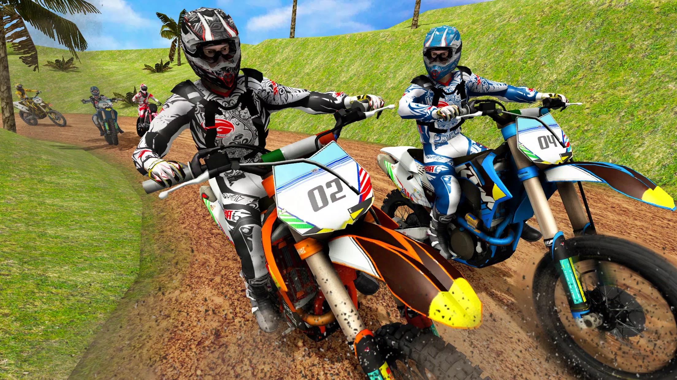 Mountain Dirt Bike Champions Скриншот 1