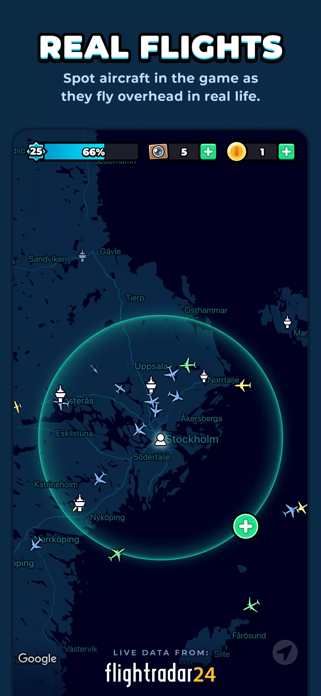 Skycards by Flightradar24 ဖန်သားပြင်ဓာတ်ပုံ 0