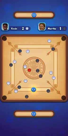 Carrom Strike - Disc Pool Game Schermafbeelding 2