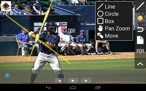 RVP:Baseball & Softball video ภาพหน้าจอ 2