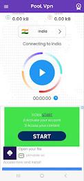 PooL Vpn - Super Fast Vpn Capture d'écran 3