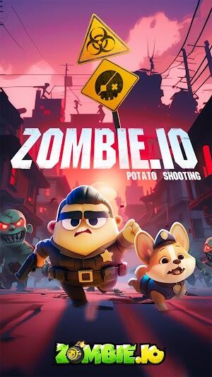 Zombie.io - Potato Shooting Ảnh chụp màn hình 0