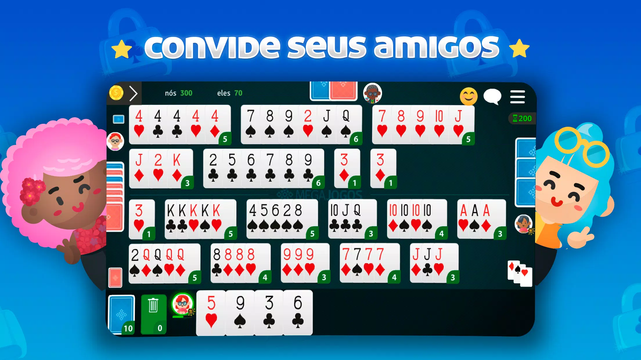 Tranca Online - Jogo de Cartas 스크린샷 1