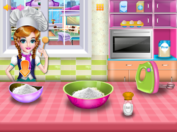 Girls cooking special cake ภาพหน้าจอ 3