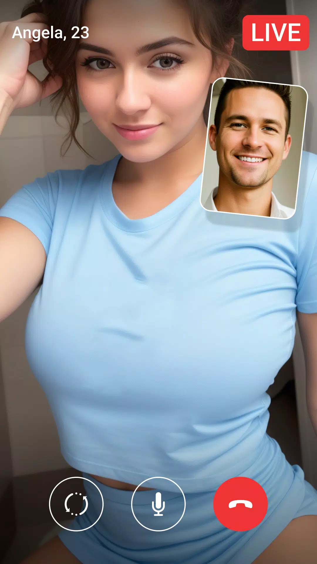 Namoro video chat - Choco Captura de tela 0