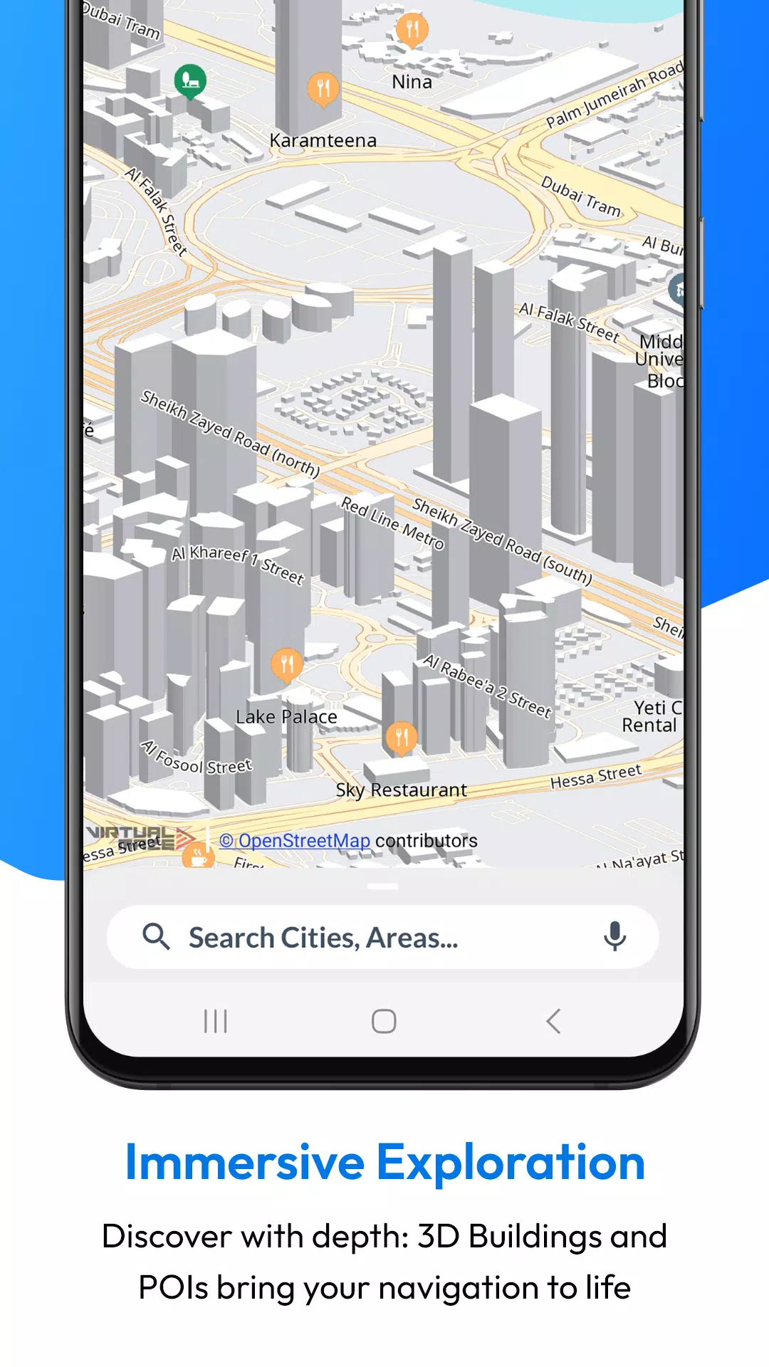 Offline Map Navigation スクリーンショット 2