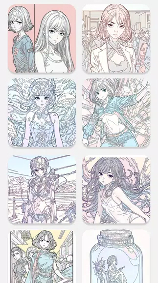Anime Color Lite 스크린샷 1