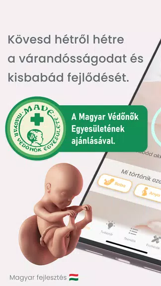 PregHello – terhességi app Capture d'écran 0