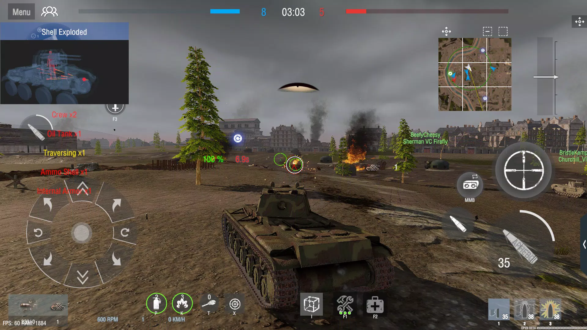 Panzer War スクリーンショット 0