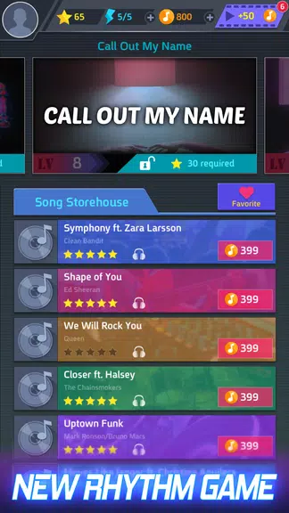 Tap Tap Music-Pop Songs Screenshot 0